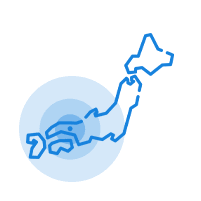 独自の物流ネットワークで全国対応